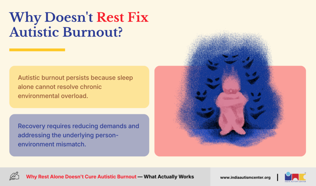 Why Rest Alone Doesn't Help Autistic Burnout