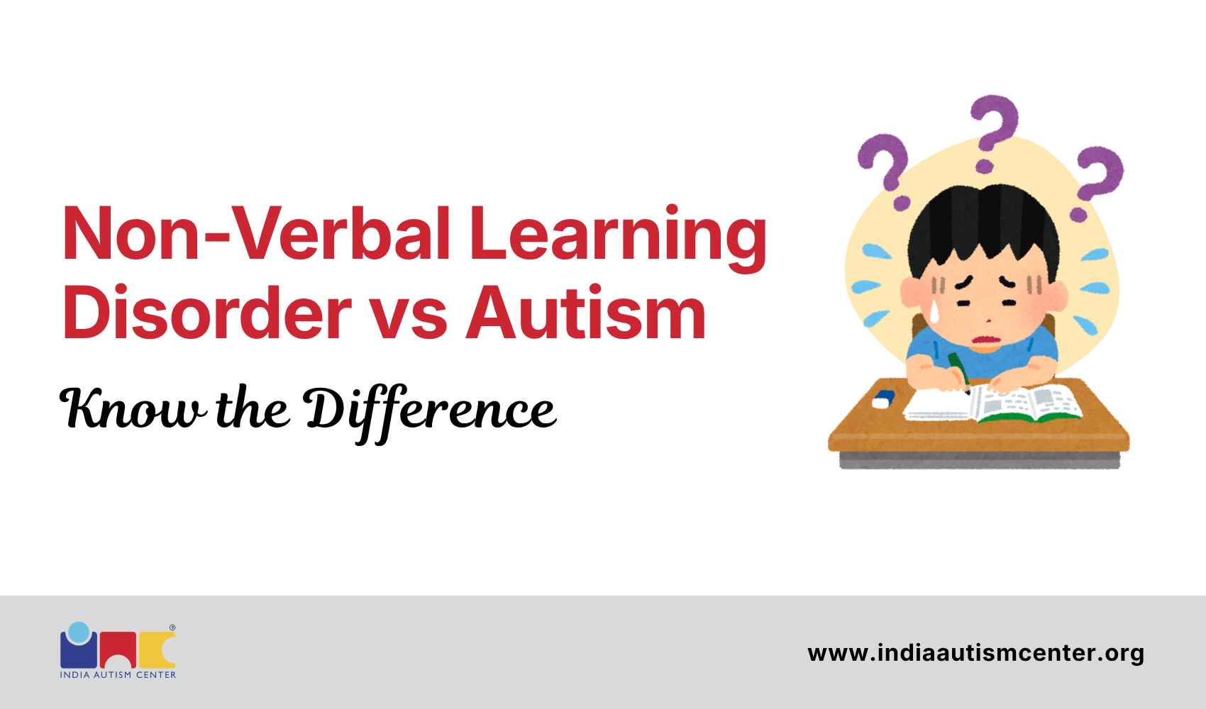 Comparing nonverbal learning disorder and autism profiles highlights key differences