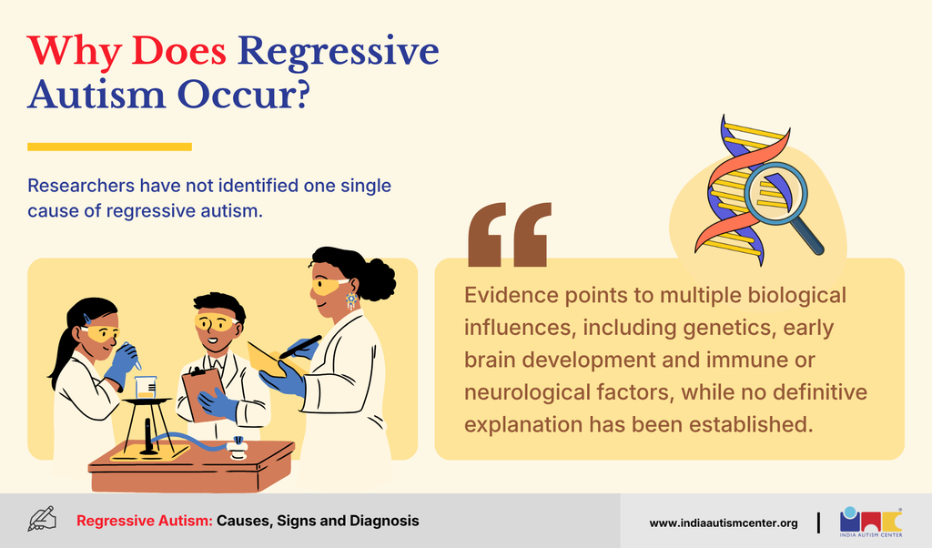 why regressive autism occur