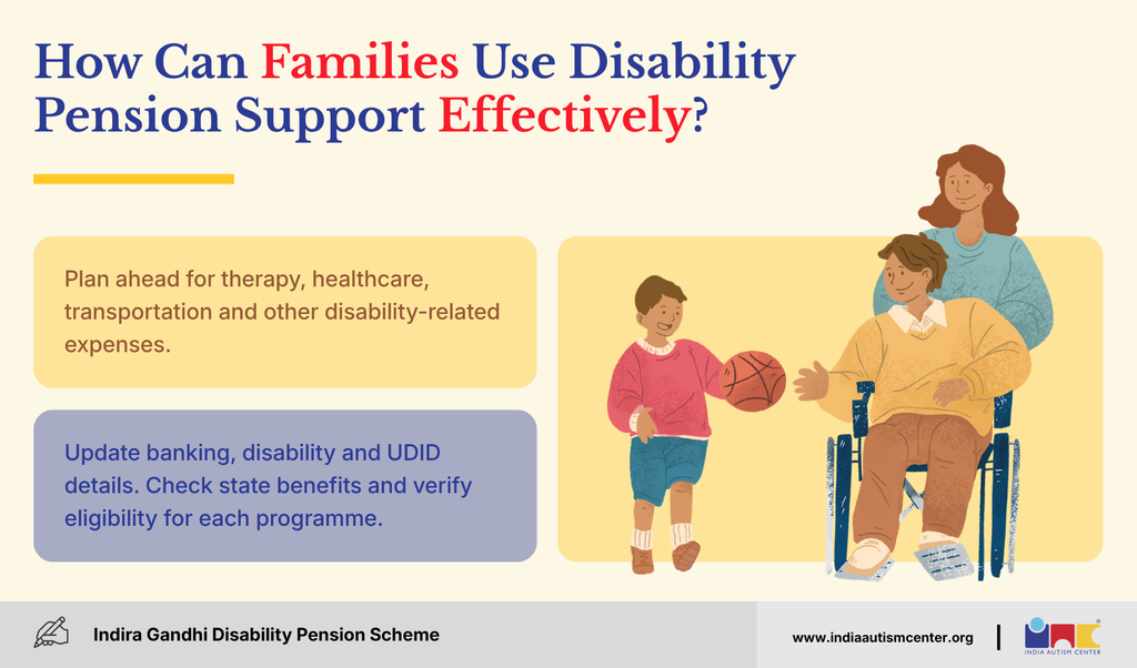 Family with a child in a wheelchair, showing how families can plan and use disability pension support effectively