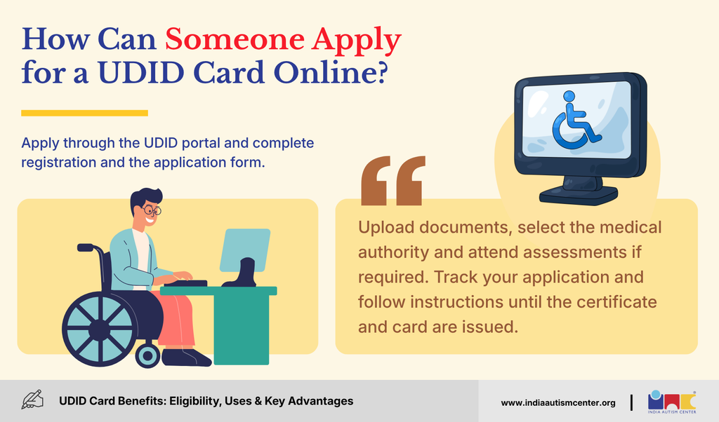 How to apply for a UDID card online through the official application portal